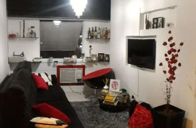 Apartamento com 1 dormitório à venda, 45 m² por r$ 390.000,00 - josé menino - santos/sp