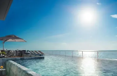 Apartamento com vista mar definitiva em itajuba - barra velha/sc!