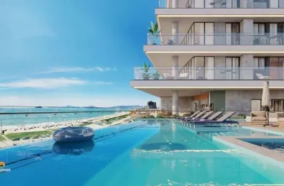 Lançamento apartamento com 2 suítes à apenas 80m do mar - itacolomi - balneário