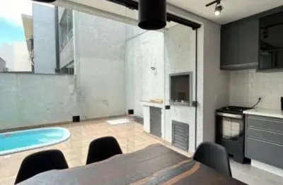 Sobrado com piscina,  3 dormitórios à venda, 124 m² por r$ 800.000 - itacolomi -