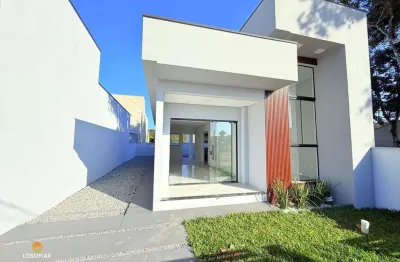Casa com fachada moderna, suíte mais 1 dormitório à venda, 62 m² - quinta dos aç