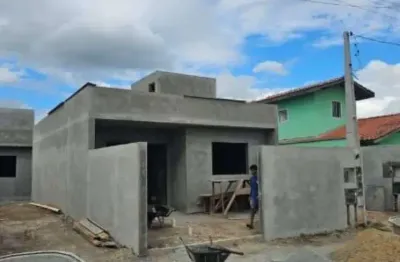 Casa em construção, em barra velha a partir de r$255.000,00!