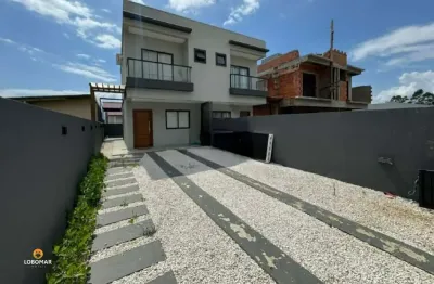 Sobrado novo, todo mobiliado, 2 suítes em itajuba, barra velha-sc. à venda por r