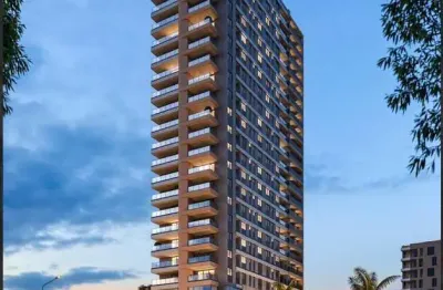 Lançamento apartamento com 03 suítes à apenas 220m do mar, no centro de balneári