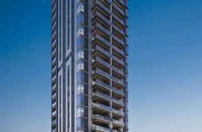 Lançamento apartamento com três suítes, à apenas 250m do mar, no centro de balne