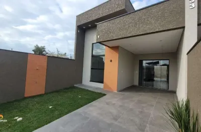 Casa nova, 2 dormitórios, sendo 1 suíte, itajuba em barra velha-sc.