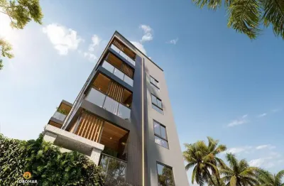 Apartamento com dois dormitórios à apenas 450m do mar, no itacolomi, em balneári