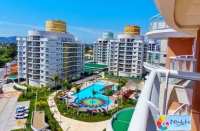 Apartamento mobiliado, com 3 dormitórios, em cond. club, em penha/sc!