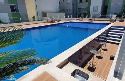 Apartamento mobiliado, com 02 dormitórios, à apenas 300m da praia, itacolomi bal