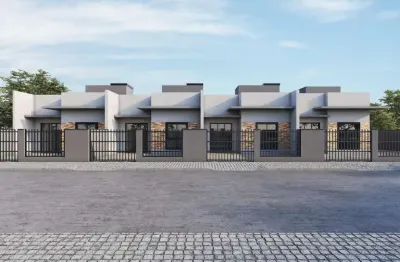 Casa de esquina  em construção, 2 dormitórios, itajuba em barra velha-sc.