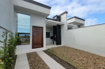 Casa nova, pronta para morar, 3 dormitórios, sendo 1 suíte, itajuba, barra velha