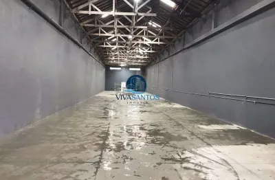 Barracão / Galpão / Depósito para alugar no Valongo, Santos 