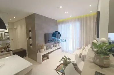 Apartamento com 2 quartos à venda na Rua Marcelo Ribeiro de Mendonça, 100, Ponta da Praia, Santos