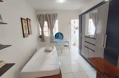 Sala living a 1 quadra da praia do gonzaga em santos-sp