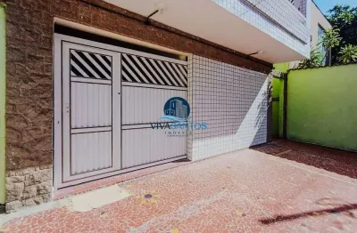 Apartamento térreo com 3 dormitórios na vila belmiro em santos-sp