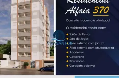 Apartamento com 1 quarto à venda na Rua Comendador Alfaia Rodrigues, 370, Aparecida, Santos
