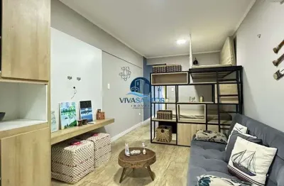 Apartamento 1 dormitório na ponta da praia em santos-sp