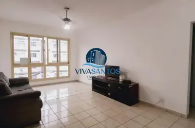 Apartamento com 2 quartos, 74 m2 – vaga de garagem – 2wc´s - aparecida, santos