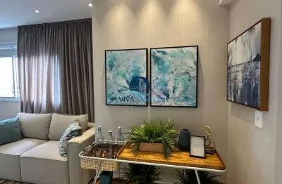 Apartamento à venda, 44m² por r$ 617mil - ponta da praia - santos/sp
