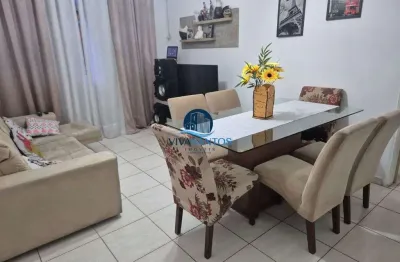 Apartamento com 2 quartos à venda na Vila Mathias, Santos 