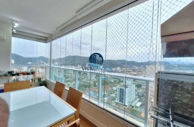 Apartamento com 3 quartos para alugar no Campo Grande, Santos 