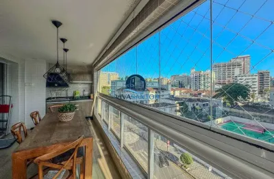 Apartamento à venda, 3 quartos no bairro vila belmiro em santos