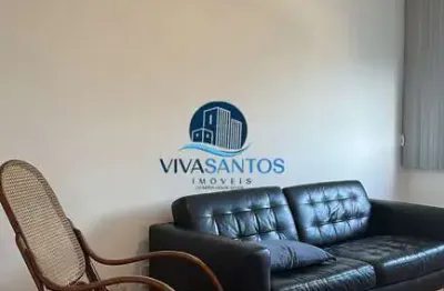 Apartamento com elevadores e garagem demarcada no embaré em santos-sp