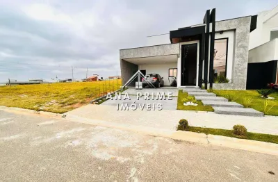 Casa com 3 dormitórios 180m²- condomínio santa mônica, caçapava/sp