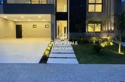 Casa contemporânea 400m² - 4 suítes - condomínio jardim do golfe