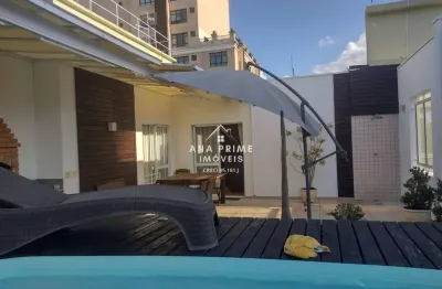 Apartamento cobertura 255m² á venda - 5 dormitórios - jardim aquarius
