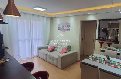 Apartamento 58m² á venda - 2 dormitórios - parque industrial
