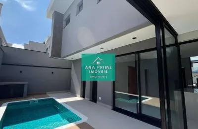 Sobrado de alto padrão com 3 suítes,piscina e espaço gourmet - reserva rudá