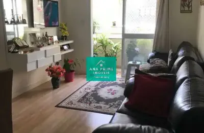 Apartamento 77m² á venda - 3 dormitórios - parque residencial aquarius