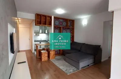 Apartamento 64m² para locação - 2 dormitórios - jardim aquarius