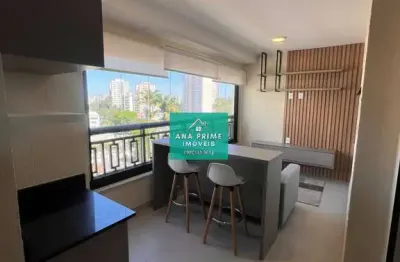 Apartamento 46m² - 1 dormitório, mobiliado - vila adyana