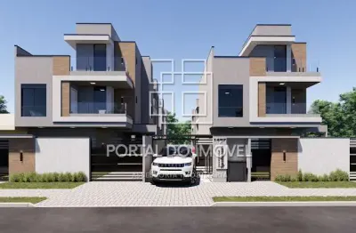 Casa em condomínio fechado com 3 quartos à venda na rua henrique martins torres, boqueirão, curitiba, 122 m2 por r$ 849.000