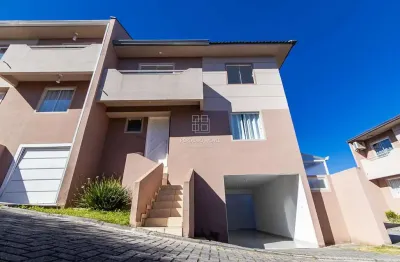 Casa em condomínio fechado com 3 quartos à venda na rua santa regina, capão raso, curitiba, 178 m2 por r$ 699.000