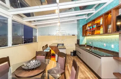 Cobertura com 2 quartos à venda na rua francisco derosso, xaxim, curitiba, 100 m2 por r$ 550.000