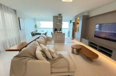 Apartamento mobiliado garden square residence - meia praia, itapema