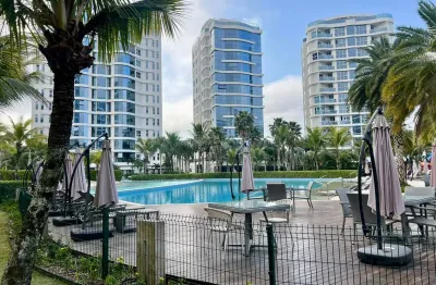 Apartamento semimobiliado de luxo – brava home resort | praia brava, itajaí