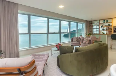 Apartamento mobiliado de alto padrão no epic tower , centro - balneário camboriú