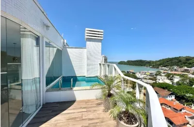 Cobertura com 3 quartos para alugar na Rua Cônsul Carlos Renaux, Cabeçudas, Itajaí