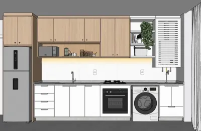 Apartamento com 2 quartos para alugar na Rua Braúlio Werner, Balneário Santa Clara, Itajaí