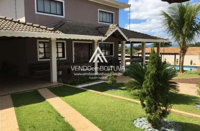 Casa em condomínio para venda em boituva, nova rheata, 4 dormitórios, 3 suítes, 5 banheiros, 6 vagas