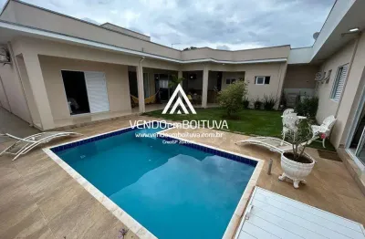 Casa em condomínio para venda em boituva, portal das estrelas i, 5 dormitórios, 5 suítes, 7 banheiros, 6 vagas