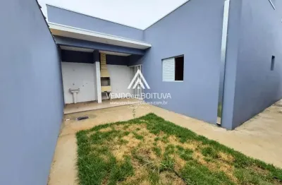 Casa para venda em boituva, residencial água branca, 2 dormitórios, 1 banheiro, 2 vagas