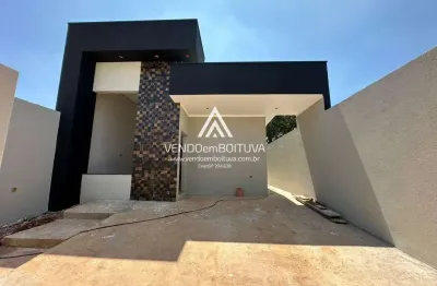 Casa para venda em boituva, parque das árvores, 3 dormitórios, 1 suíte, 3 banheiros, 2 vagas