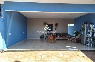 Casa para venda em boituva, jardim residencial luvizotto, 3 dormitórios, 1 suíte, 2 banheiros, 4 vagas