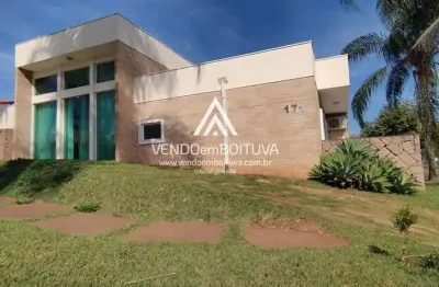 Casa em condomínio para venda em boituva, portal dos pássaros ii, 4 dormitórios, 3 suítes, 2 banheiros, 3 vagas