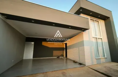 Casa para venda em boituva, portal ville azaléia, 2 dormitórios, 1 suíte, 2 banheiros, 2 vagas